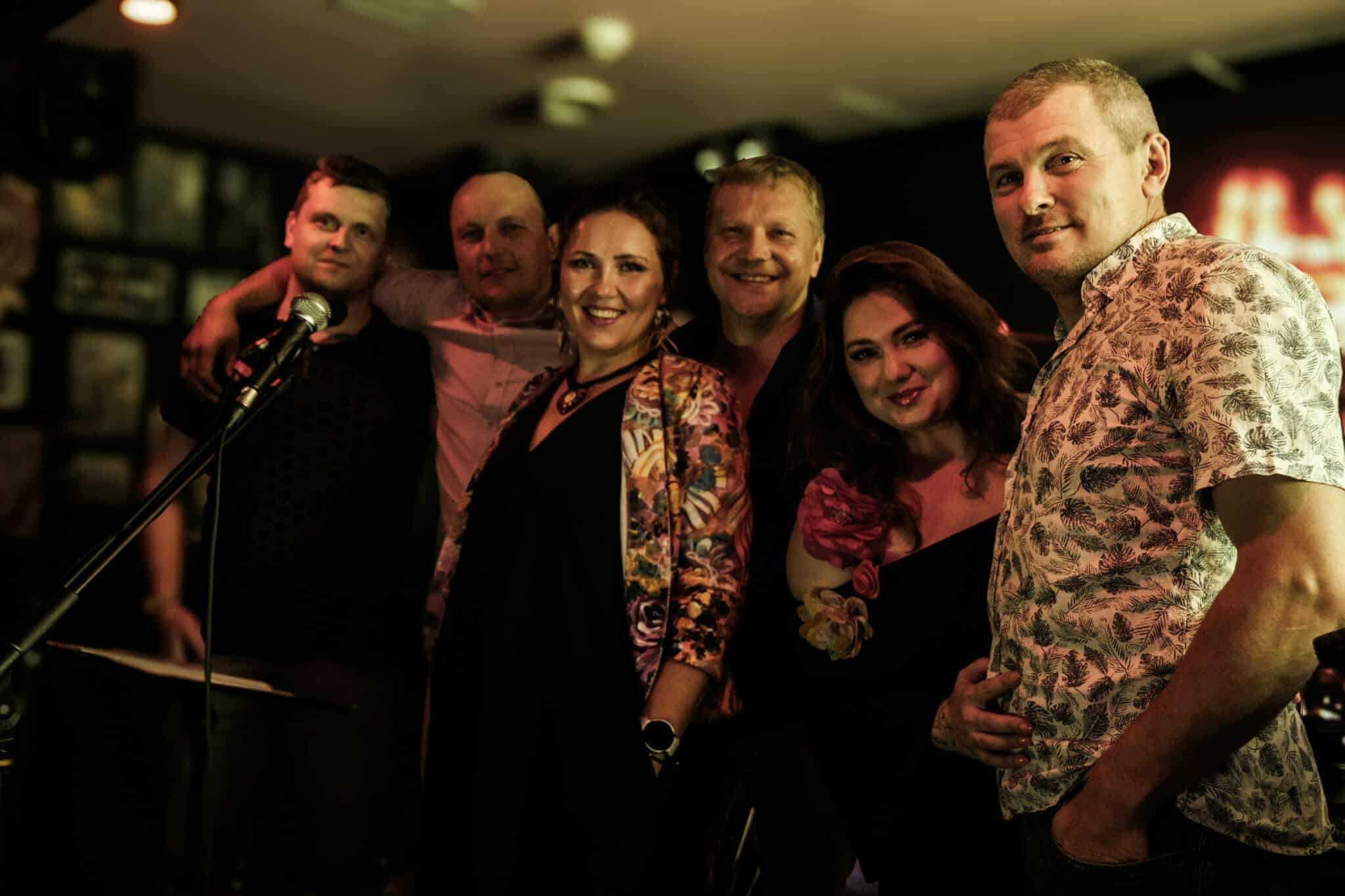 After 5 band — group photo